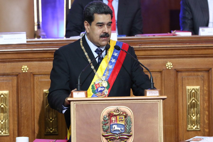 Maduro en mensaje anual ante la Constituyente